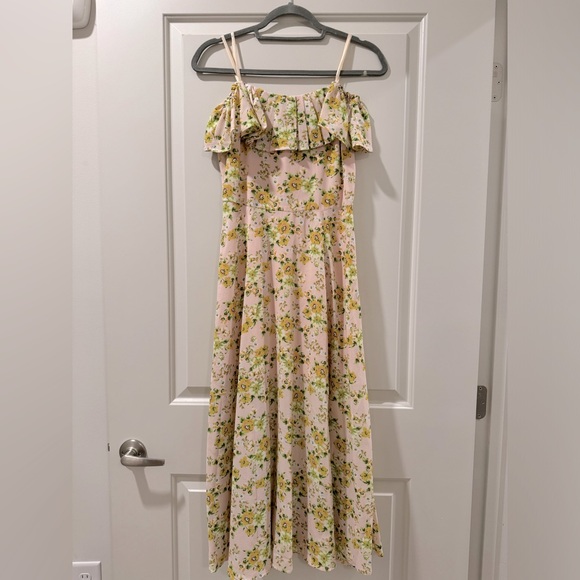 BCBGeneration Off the Shoulder Midi Dress - Picture 2 of 10